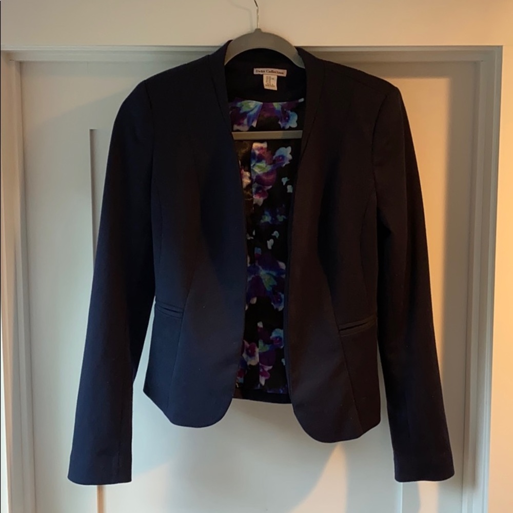 Navy blue blazer